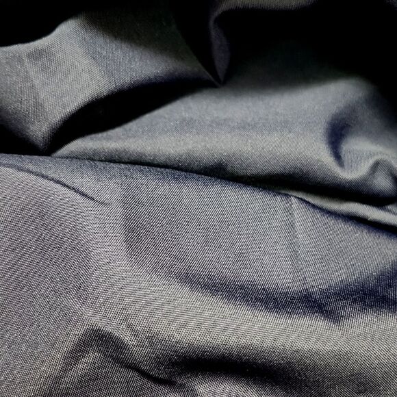 ZARA Men's Navy Blue Collared Button Down Light Weight Windbreaker Smart Casual - Picture 8 of 11